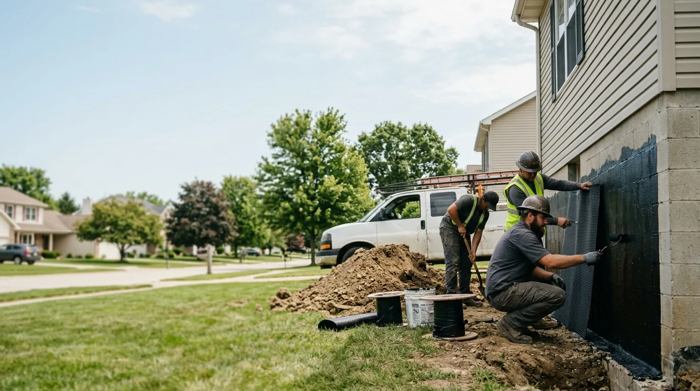 Basement Waterproofing in Troy, OH near me